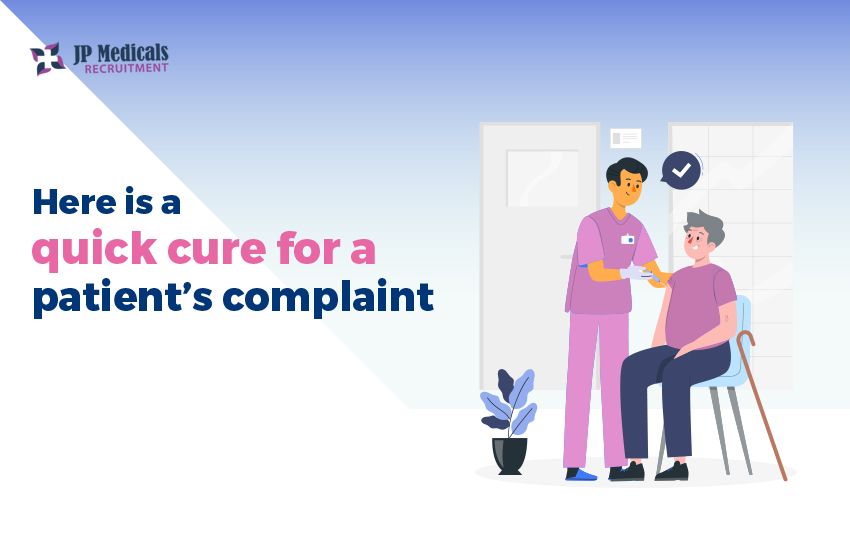 Checkout 2024 Here is a quick cure for a patient’s complaint