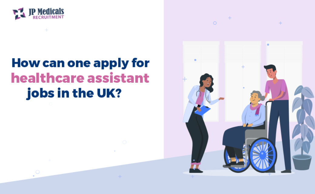 How can one apply for healthcare assistant jobs in the UK?